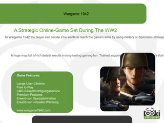 Wargame 1942 - Online strategy game in the second World War