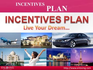 http://www.enloving.com 
INCENTIVES 
PLAN 
 