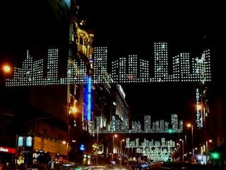 Gran via  camino  Plaza España 