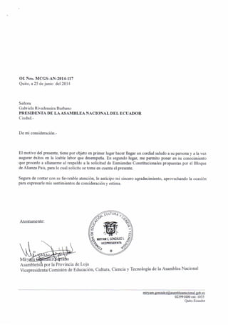 Enmienda Constitucional 