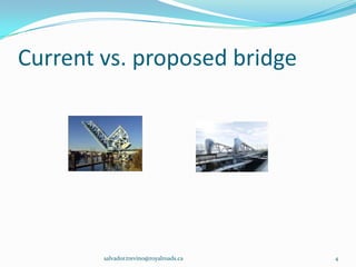 Agenda

 Introduction
 All businesses are born global
 Reconciling the local (sustainable) with the global
  (productive) perspectives…
 Global Mindsets
 Exercise




                    salvador.trevino@RoyalRoads.ca      4
 