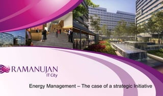 Energy Management – The case of a strategic Initiative
 