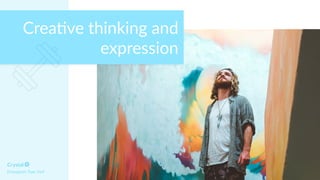 Crea;ve thinking and
expression
Enneagram Type 5w4
 