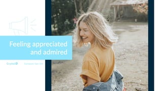 Feeling appreciated
and admired
Enneagram Type 5w4
 