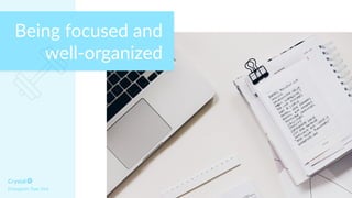 Being focused and
well-organized
Enneagram Type 5w6
 