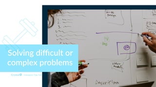 Enneagram Type 5w6
Solving diﬃcult or
complex problems
 