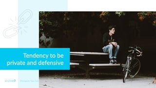 Tendency to be
private and defensive
Enneagram Type 5w6
 