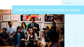 Feeling like they’re contribu4ng to society
Enneagram Type 5w6
 