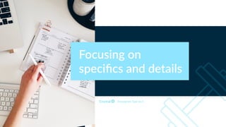 Focusing on
speciﬁcs and details
Enneagram Type 6w5
 