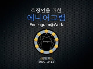 Enneagram@Work




   2009.10.13
 
