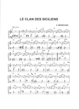 le clan des siciliens - Ennio morricone  