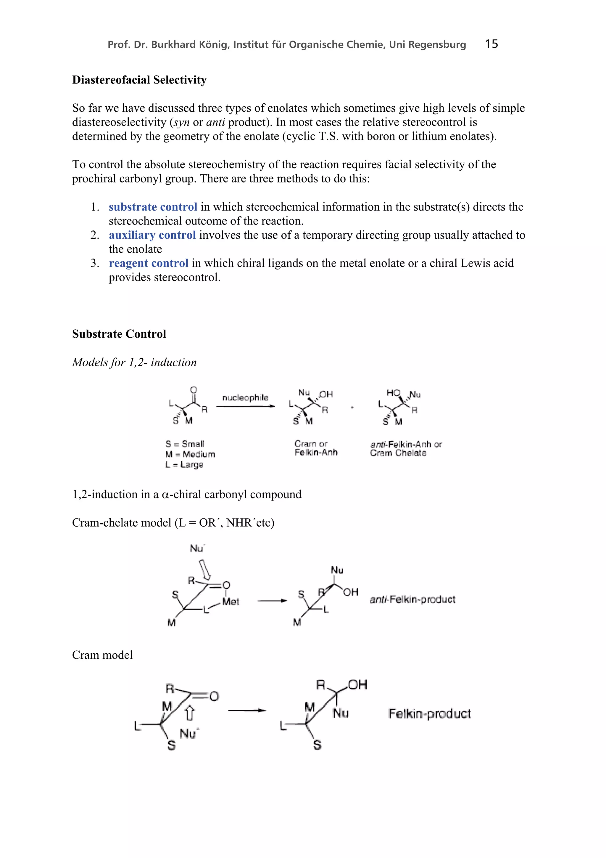 Enolate chemistry | PDF