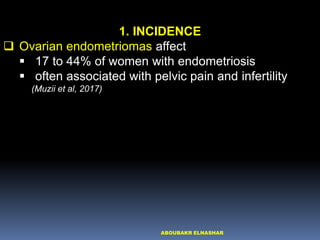 Management of Endometrioma associated infertility | PDF