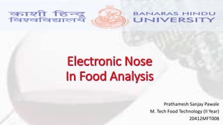 Prathamesh Sanjay Pawale
M. Tech Food Technology (II Year)
20412MFT008
 
