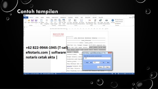 +62 822-9944-1945 (T-Sel) eNotaris  Software Notaris 