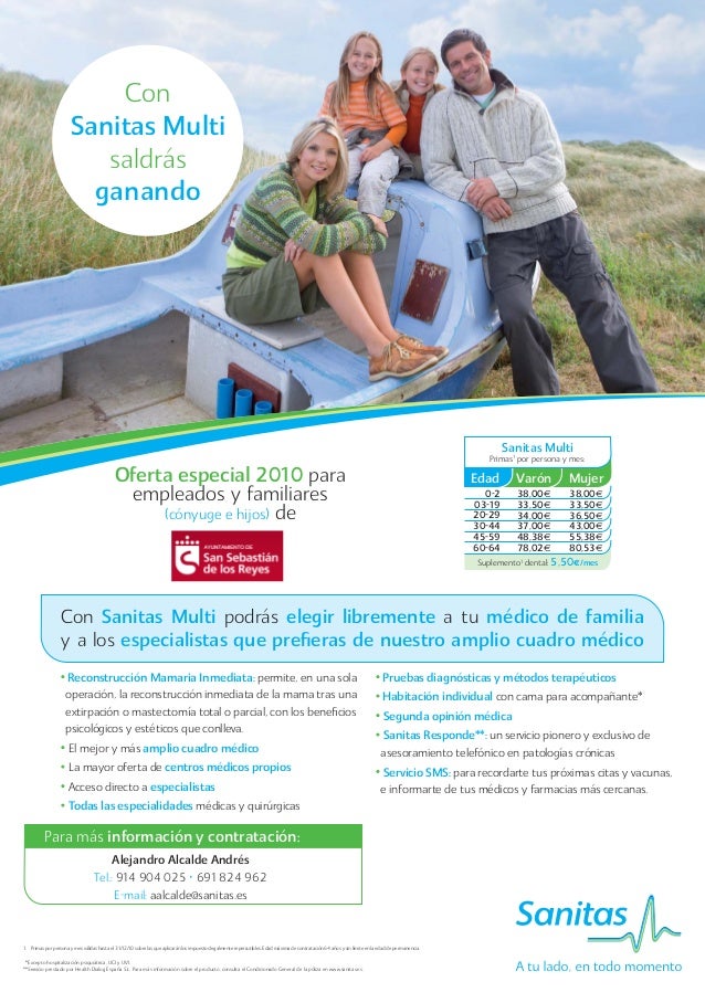 cuadro medico sanitas multi revista de comunicaci 243 n interna ayto s s reyes cuadro medico sanitas multi revista de comunicaci 243 n interna ayto s s reyes