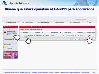 Diseño que estará operativo el 1-1-2011 para apoderados 