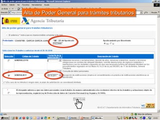 12345678B - GARCIA GARCIA JUAN Alta de Poder General para trámites tributarios 