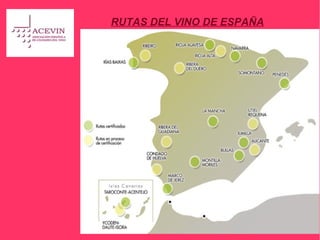 RUTAS DEL VINO DE ESPAÑA
 