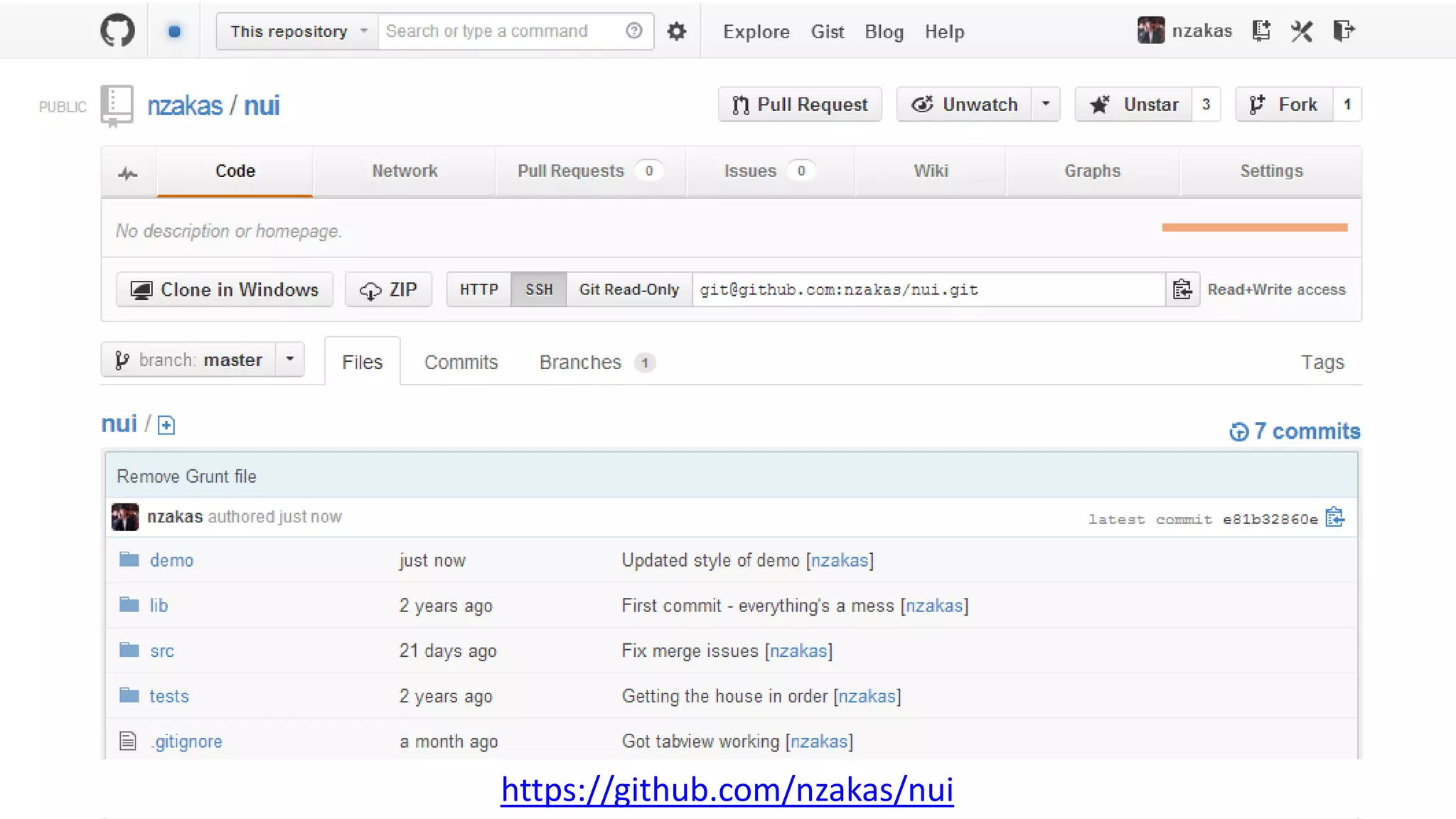 https://github.com/nzakas/nui
 
