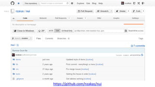 https://github.com/nzakas/nui
 