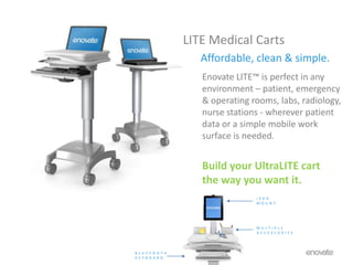 	Virtually all Enovate products can help your project achieve LEED® certification – this also includes the invaluable “Innovation in Design” credit. 	Enovate products contain no VOCs, uses Greenguard certified materials, is compliant with RoHS/WEEE/ELV and uses EPP CPA certified particleboard. Performance & sustainability are not mutually exclusive but rather the complementary result of good design. 
