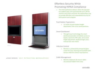 Exchange & Transfer CartsModular Medication DeliveryFrom the Pharmacy to the bedside – medication dispensing that adapts to your workflow.	Designed with plenty of capacity and simple maneuverability. 	Bins are interchangeable with all Enovate Medication CartsEXCHANGE   |  TRANSFER