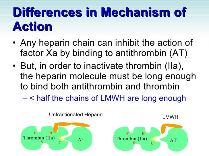 heparin mechanism of action