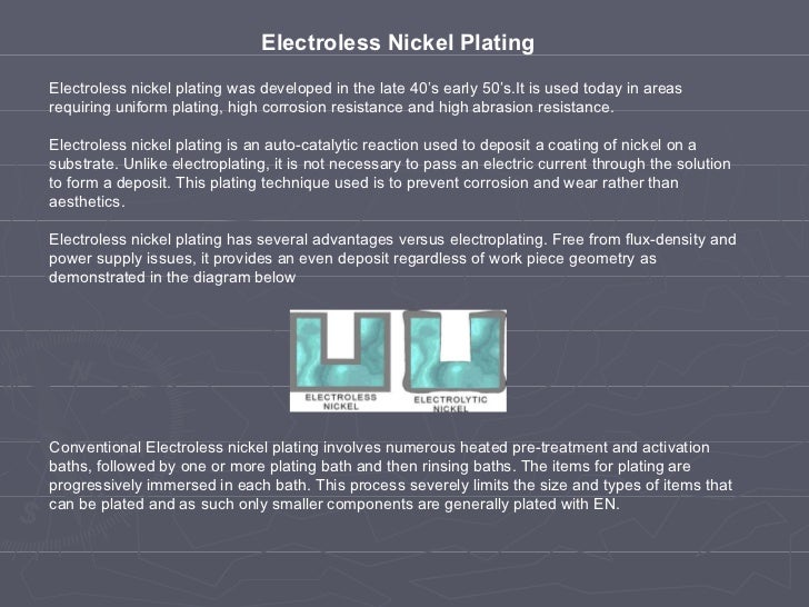 Electroless Nickel Plating of Heat Exchangers