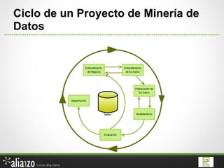 Ciclo de un Proyecto de Minería de
Datos
 