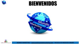 MUNDO MARKETING – www.enelmundodelmarketing.com - ESCUELA DE NEGOCIOS ONLINE
BIENVENIDOS
 