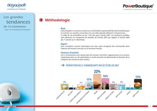 Enquête e-commerce PowerBoutique 2008