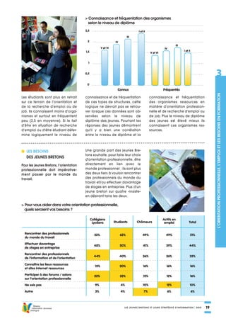 Etude sur les jeunes Bretons et leurs stratégies d’information - 2010
