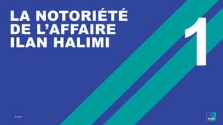 © Ipsos
1
LA NOTORIÉTÉ
DE L’AFFAIRE
ILAN HALIMI
 
