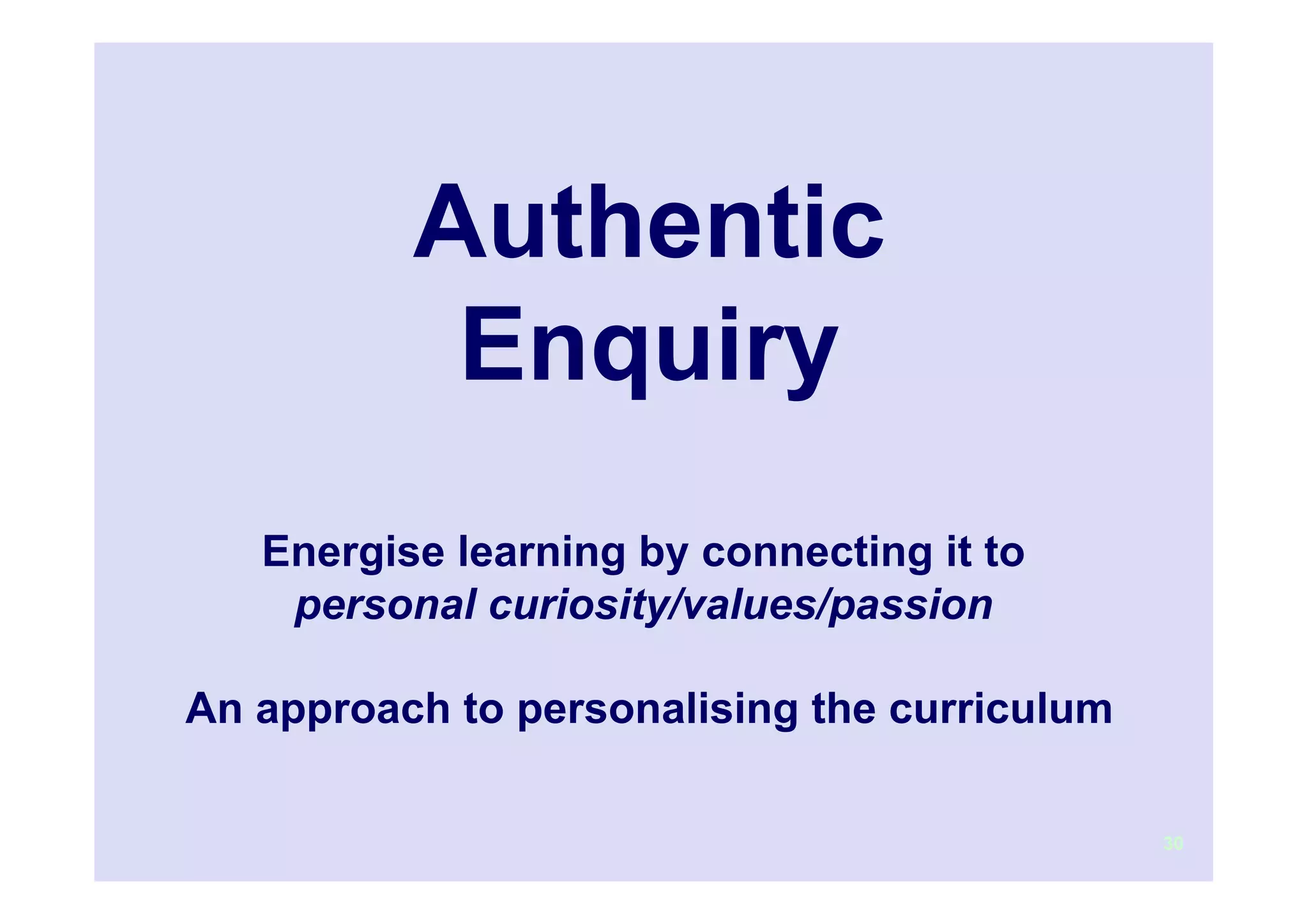 Cohort analytics for
educators and
organizational leaders




                         30
 