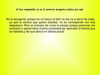 El sistema de calificación te parece: 