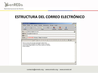 ESTRUCTURA DEL CORREO ELECTRÓNICO 