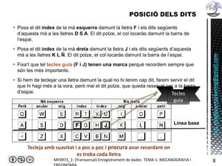 Enregistrament de dades MF0973 | PPTX