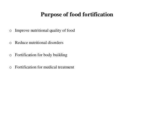 Enrichment And Fortification enrichment-and-fortification