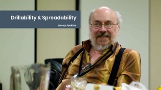 Drillability & Spreadability
Henry Jenkins
 