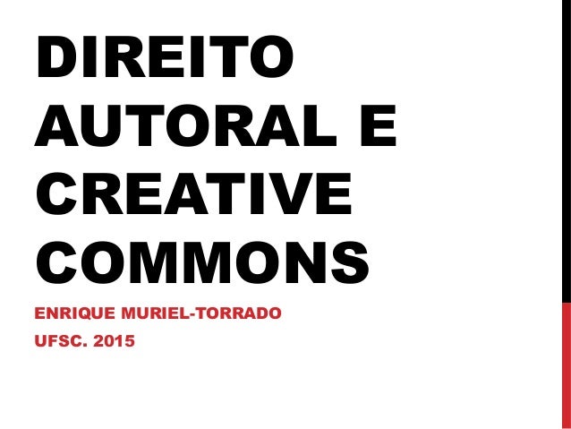 direito autoral e creative
