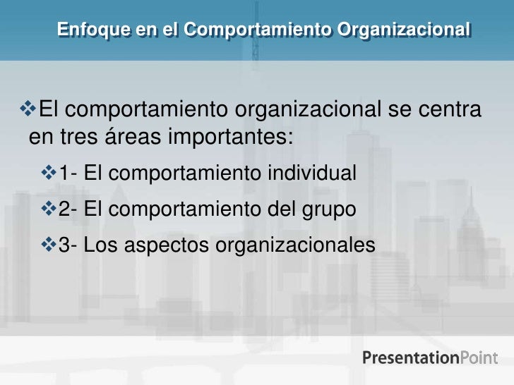 Comportamiento Organizacional