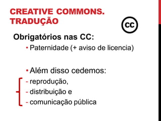 Direitos Autorais e Creative Commons