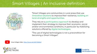 "Smart Villages in the EU: Boosting the revitalisation of rural areas ...