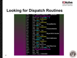 Reverse Engineering and Bug Hunting on KMDF Drivers - Enrique Nissim ...