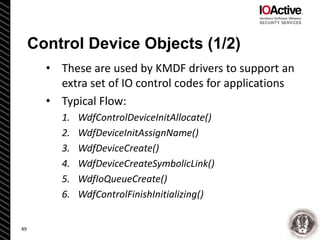 Reverse Engineering and Bug Hunting on KMDF Drivers - Enrique Nissim ...