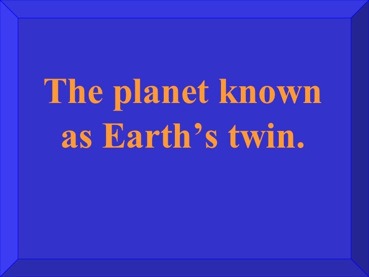 Enriques Jeopardy Solar System Game