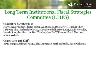 Enrollment management as a fiscal strategy final | PPT