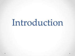 Introduction
 