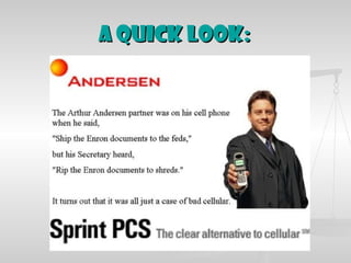 A Quick look:A Quick look:
 